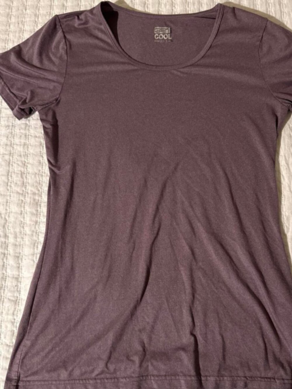 321COOL Violet Short Sleeve T-shirt